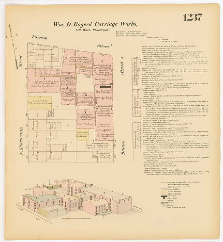 Roger's, William D. Carriage Works, Hexamer General Surveys, Volume 13
