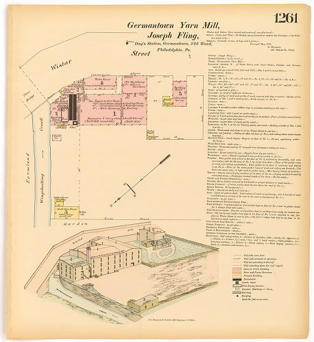 Germantown Yarn Mill, Hexamer General Surveys, Volume 14