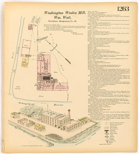 Washington Woolen Mill, Hexamer General Surveys, Volume 14