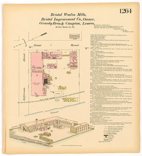 Bristol Woolen Mills, Hexamer General Surveys, Volume 14