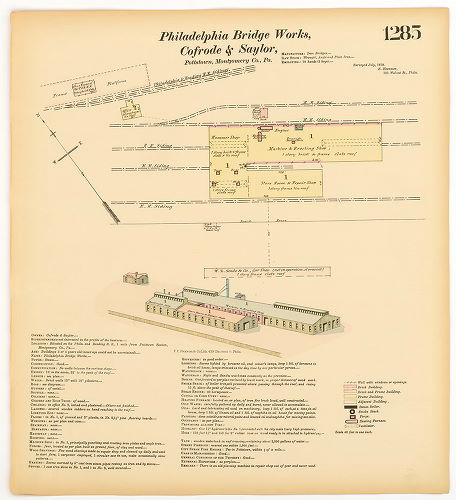 Philadelphia Bridge Works, Hexamer General Surveys, Volume 14