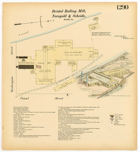 Bristol Rolling Mill, Hexamer General Surveys, Volume 14