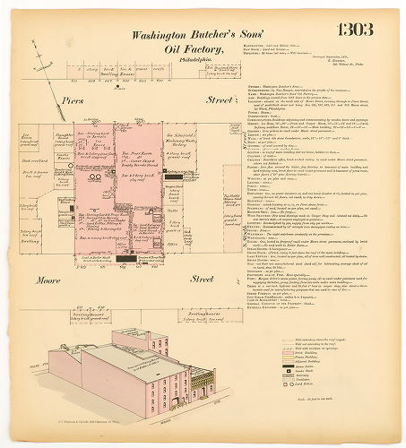 Washington Butcher's Son's Oil Factory, Hexamer General Surveys, Volume 14
