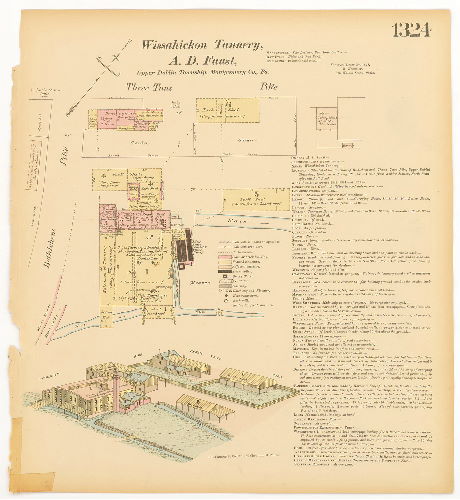 Wissahickon Tannery, Hexamer General Surveys, Volume 14