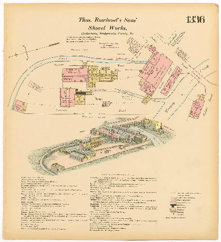 Rowland's Thomas Sons' Shovel Works, Hexamer General Surveys, Volume 14