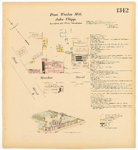 Penn Woolen Mill, Hexamer General Surveys, Volume 14