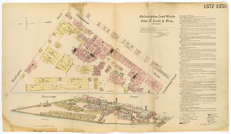 Philadelphia Lead Works, Hexamer General Surveys, Volume 15
