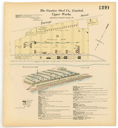 Gautier Steel Co. Ltd. Upper Works, Hexamer General Surveys, Volume 15