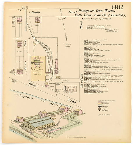 Pottsgrove Iron Works, Hexamer General Surveys, Volume 15