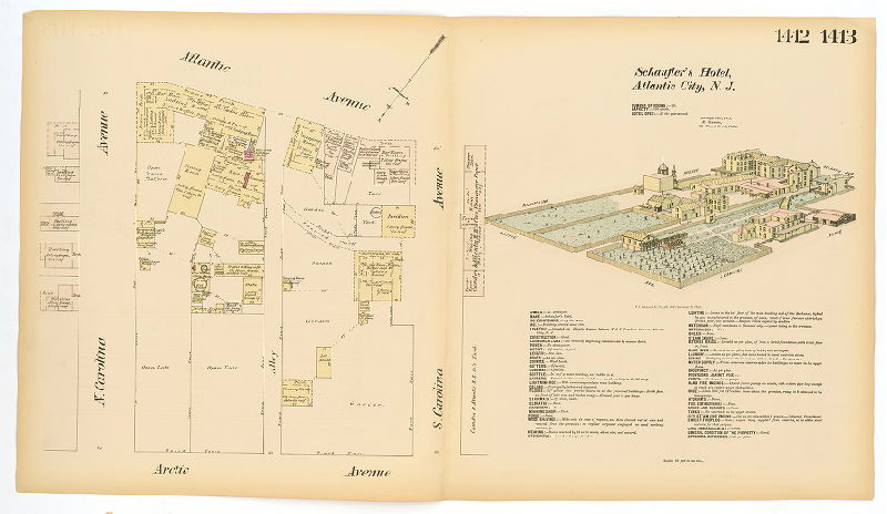 Schaufler's Hotel, Hexamer General Surveys, Volume 15