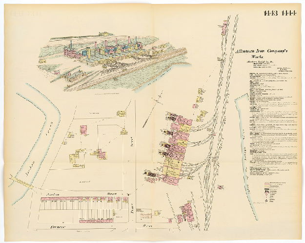 Allentown Iron Co. Works, Hexamer General Surveys, Volume 15