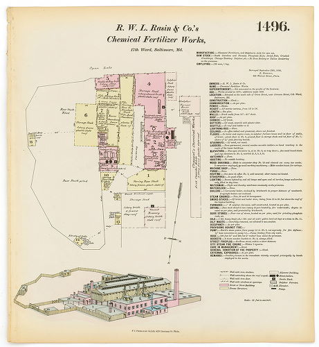 R.W.L. Rasin & Co. Chemical Fertilizer Works, Hexamer General Surveys, Volume 16