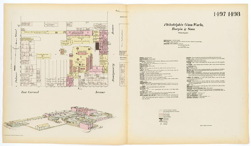 Philadelphia Glass Works, Hexamer General Surveys, Volume 16