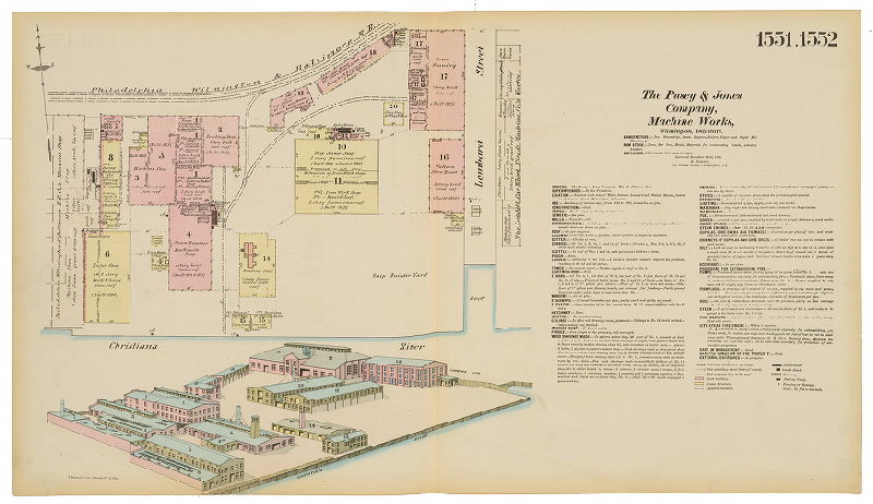 Pusey & Jones Co. Machine Works, Hexamer General Surveys, Volume 16