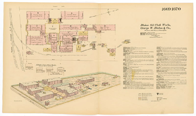 Blabon Oil Cloth Works, Hexamer General Surveys, Volume 18