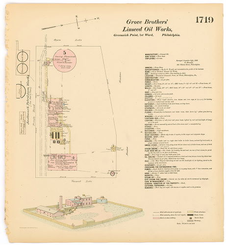 Grove Brothers Linseed Oil Works, Hexamer General Surveys, Volume 18