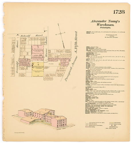 Alexander Young's Warehouse, Hexamer General Surveys, Volume 18