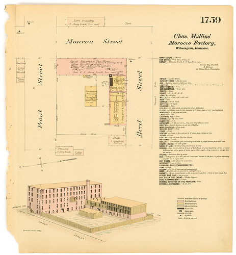 Charles Mullin's Morocco Factory, Hexamer General Surveys, Volume 19