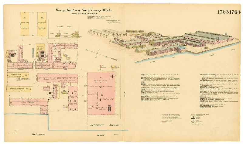 Henry Disston & Sons, Tacony Works, Hexamer General Surveys, Volume 19