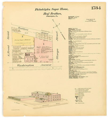 Philadelphia Sugar House, Hexamer General Surveys, Volume 19