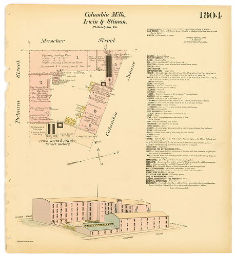 Columbia Mills, Hexamer General Surveys, Volume 19