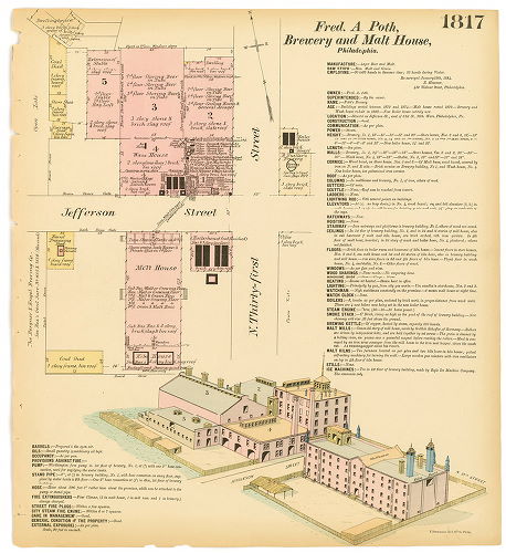 Fred A. Poth, Brewery and Malthouse, Hexamer General Surveys, Volume 19