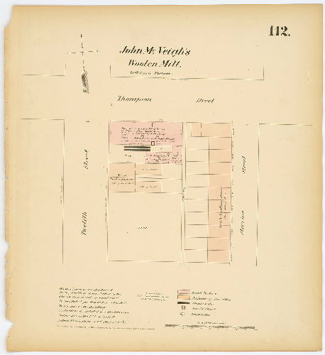 John McVeigh's Woolen Mill, Hexamer General Surveys, Volume 2