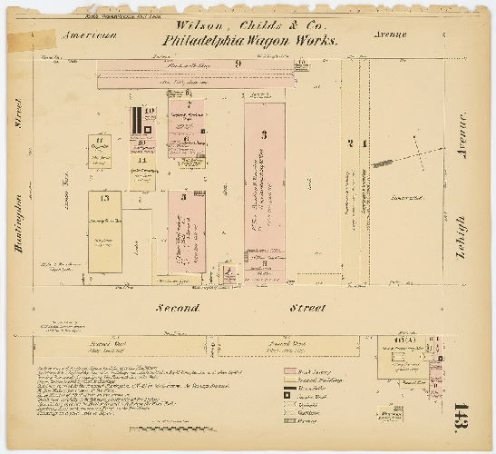 Wilson, Childs & Co. Philadelphia Wagon Works, Hexamer General Surveys, Volume 2