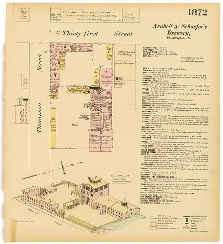 Arnholt & Schaefer's Brewery , Hexamer General Surveys, Volume 20