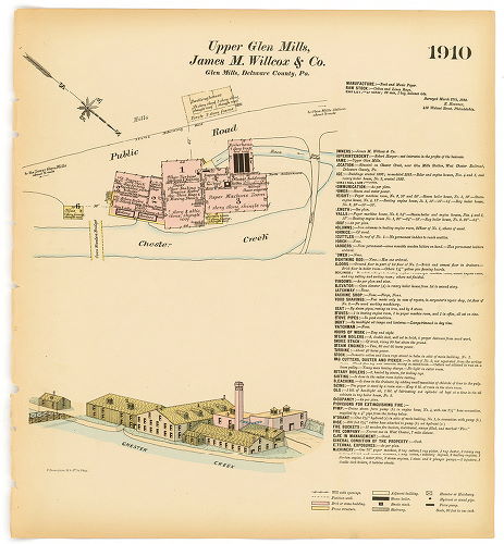 Upper Glen Mills, James M. Wilcox, Hexamer General Surveys, Volume 20