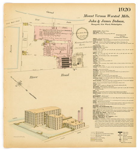 Mount Vernon Worsted Mills, Hexamer General Surveys, Volume 20