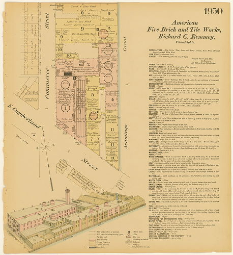 American Fire Brick and Tile Works, Hexamer General Surveys, Volume 20
