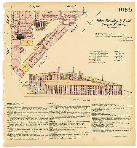 John Bromley and Sons, Carpet Factory, Hexamer General Surveys, Volume 21