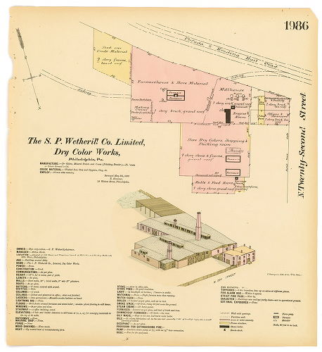 S. P. Wetherill Co., Ltd., Dry Color Works, Hexamer General Surveys, Volume 21