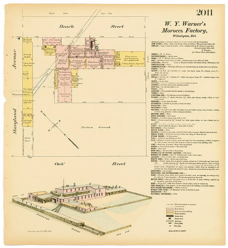 W. Y. Warner's Morocco Factory, Hexamer General Surveys, Volume 21