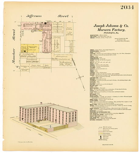 Joseph Johnson & Co., Morocco Factory, Hexamer General Surveys, Volume 21