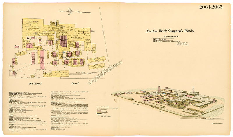 Peerless Brick Co.'s Works, Hexamer General Surveys, Volume 22