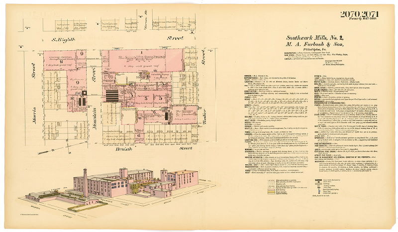 Southwark Mills No 2, M.A Furbush & Son, Hexamer General Surveys, Volume 22