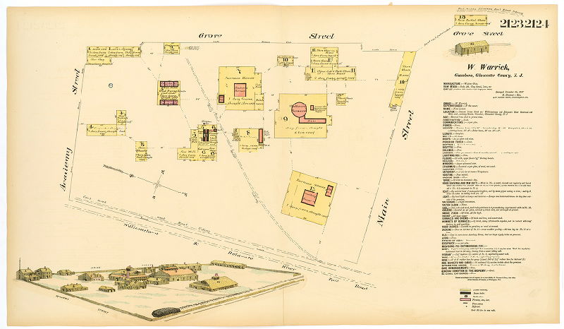 W. Warrick [Window Glass Works], Hexamer General Surveys, Volume 22