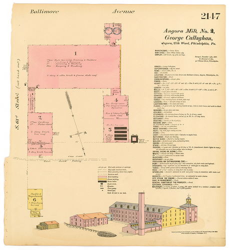 Angora Mill No. 2, George Callahan, Hexamer General Surveys, Volume 22