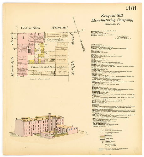 Sauquoit Silk Manufacturing Co., Hexamer General Surveys, Volume 23