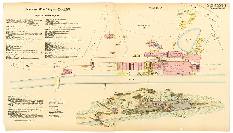 American Wood Paper Co., Mills, Hexamer General Surveys, Volume 23