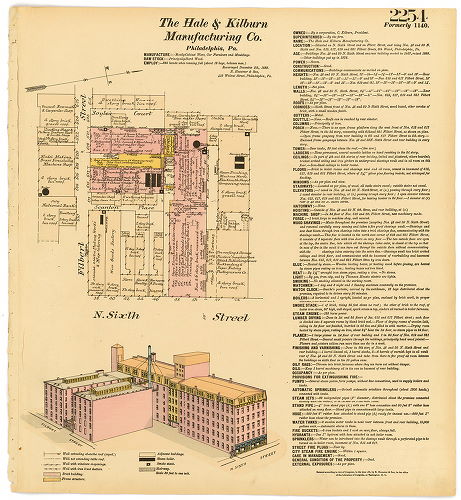 Hale and Kilburn Manufacturing Co., Hexamer General Surveys, Volume 23