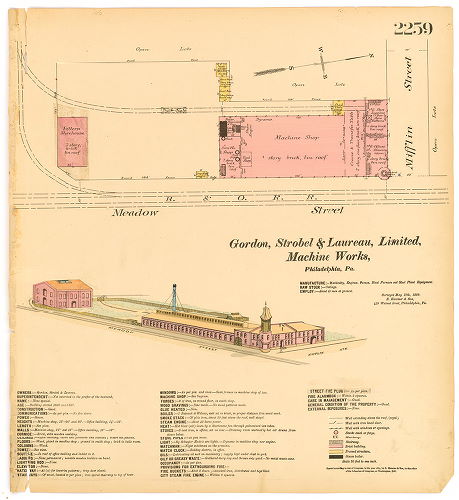 Gordon, Strobel and Laureau, Ltd., Machine Works, Hexamer General Surveys, Volume 24