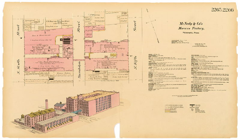 McNeely and Co.'s Morocco Factory, Hexamer General Surveys, Volume 24