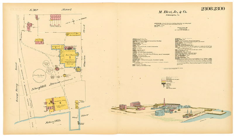 M. Ehret Jr. & Co., Tar Works, Hexamer General Surveys, Volume 24