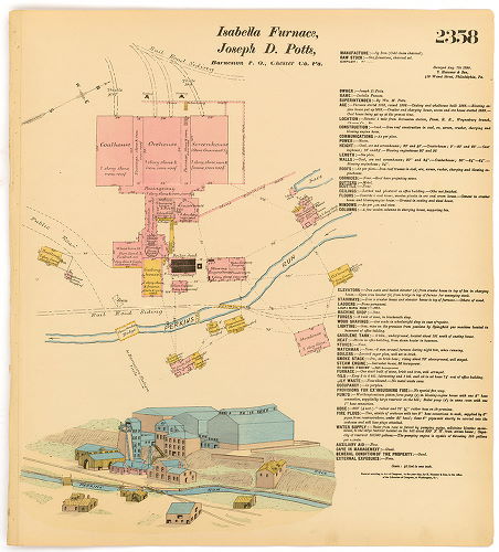 Isabella Furnace, Hexamer General Surveys, Volume 25