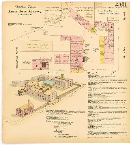 Charles Theis Lager Beer Brewery, Hexamer General Surveys, Volume 25