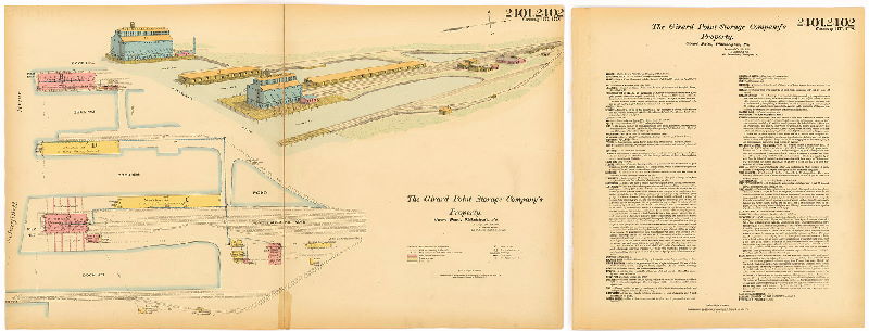 Girard Point Storage Co., Girard Point Elevators A & B, Hexamer General Surveys, Volume 25