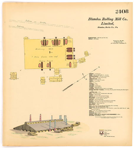 Blandon Rolling Mill Co., Limited, Hexamer General Surveys, Volume 25